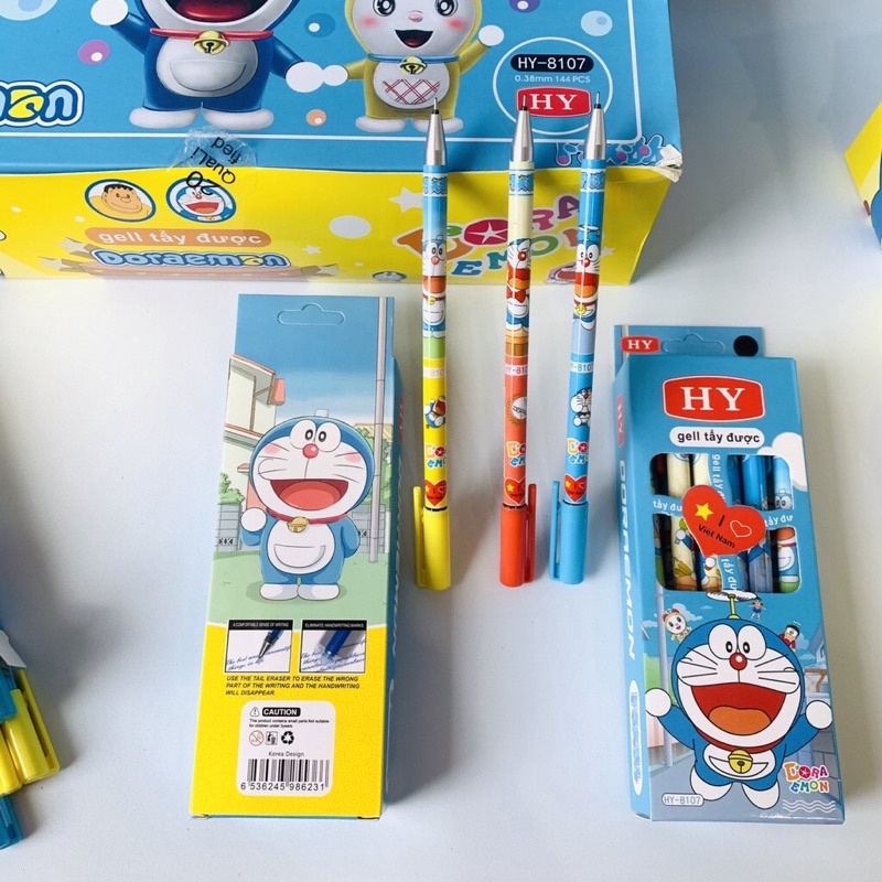 SALE NĂM MỚI- 12 cái bút nước viết tẩy xoá được màu xanh - đen -tím hàng đẹp