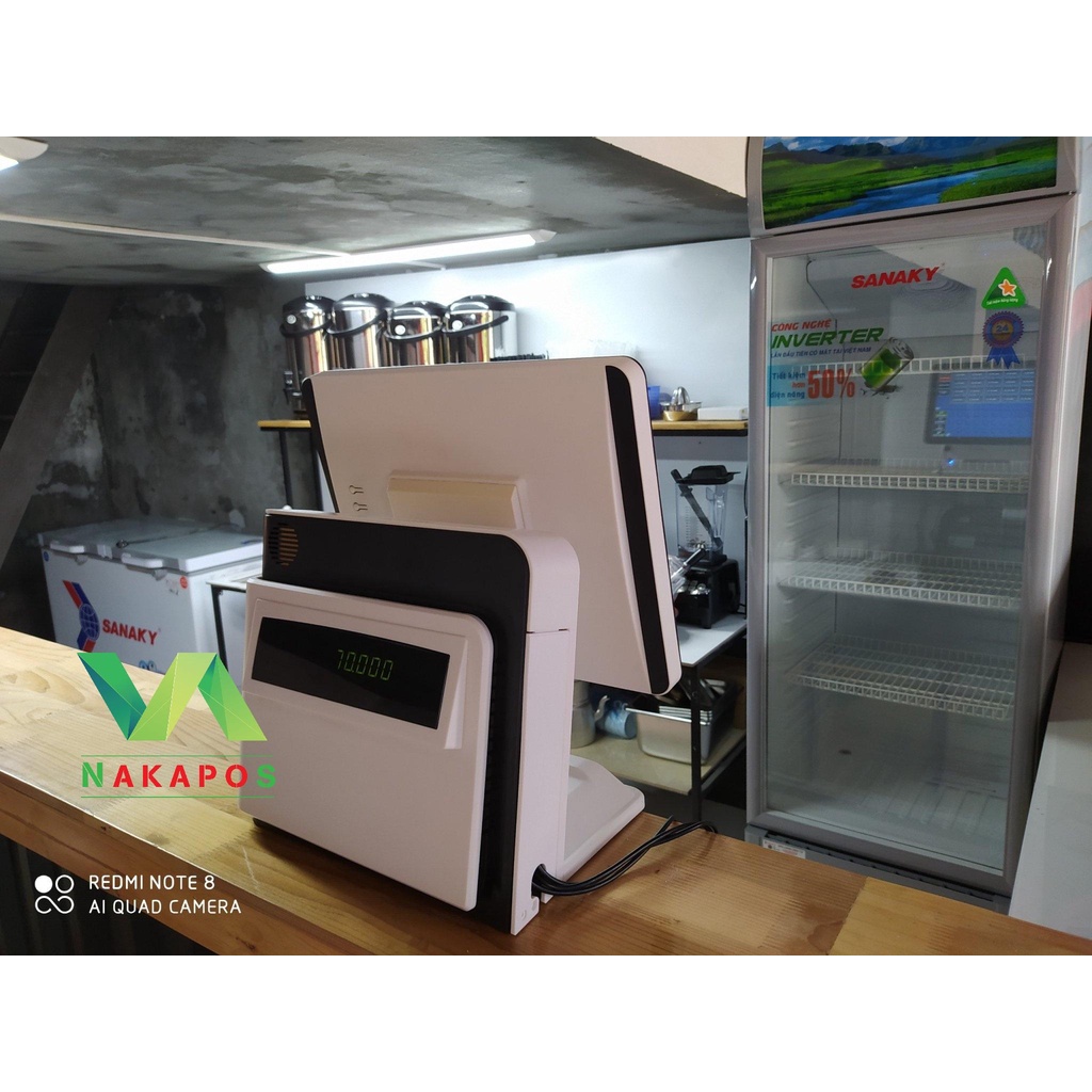 Com bo trọn bộ máy POS tính tiền cảm ứng