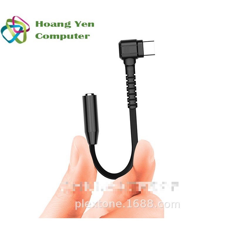 Jack Chuyển Âm Thanh Type C ra 3.5mm Plextone GS1c - BH 1 Đổi 1 - Hoàng Yến Computer