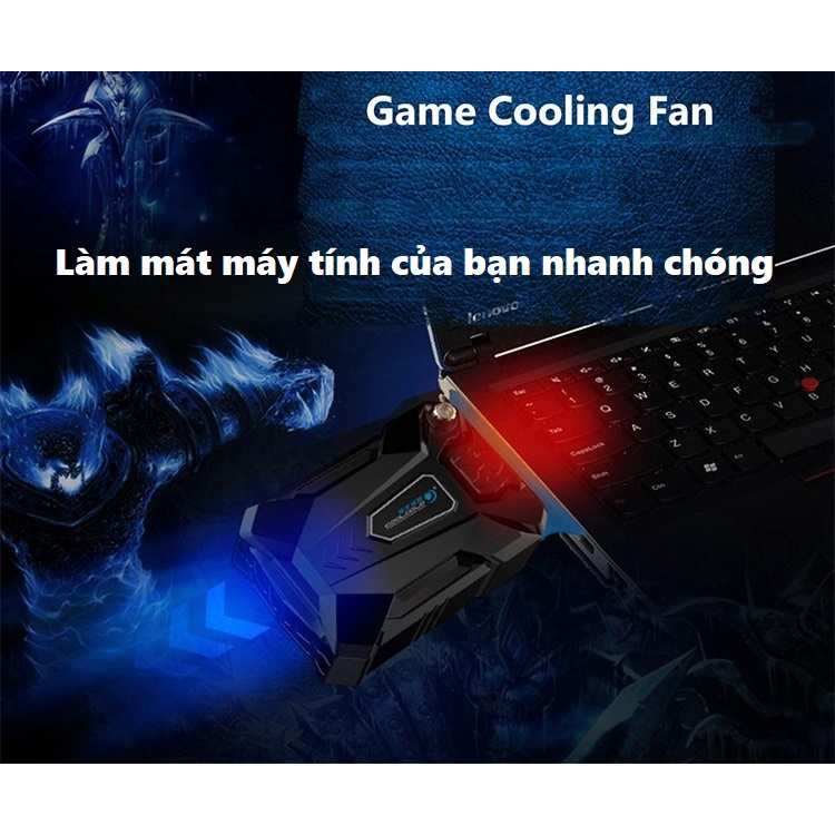 Quạt tản nhiệt cho máy tính CoolCold K27 có thể tùy chỉnh tốc độ quạt