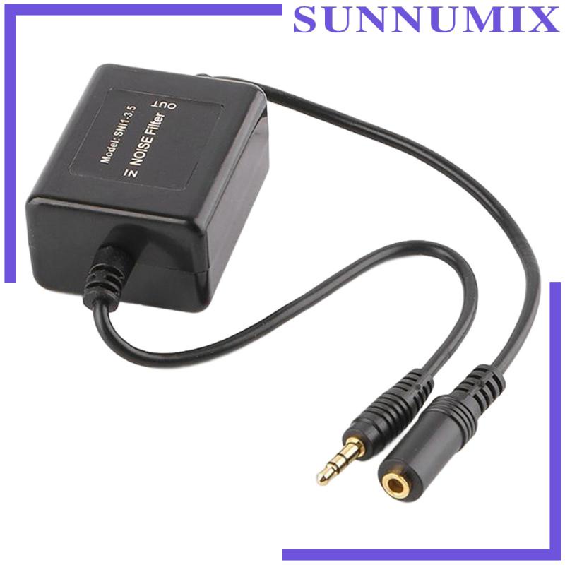 Bộ Lọc Tiếng Ồn Vòng Lặp Đất 3.5mm Cho Xe Hơi AUX