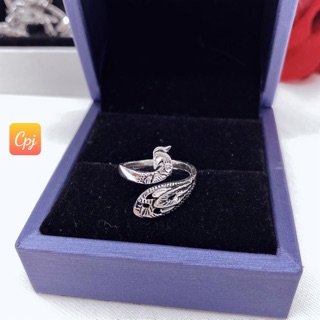 Nhẫn Bạc | Nhẫn Nữ Kiểu Con Công Mới 🦚 CPJ003