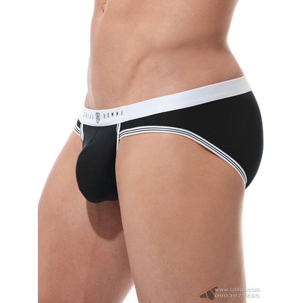 [CHÍNH HÃNG] Quần lót nam Gregg Homme 160503 Evoke Brief Black