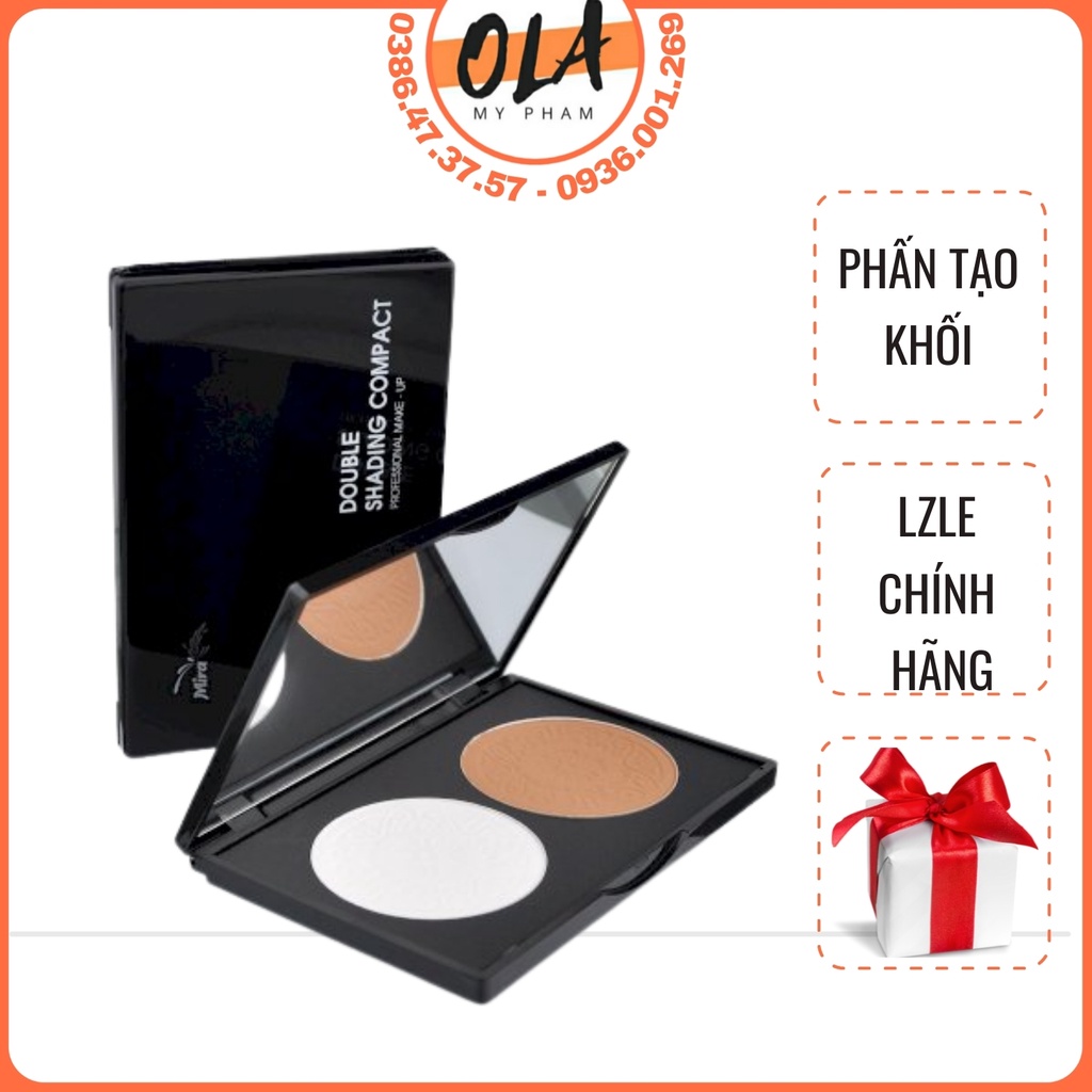 Phấn tạo khối Highlight Izle Double Shading Compact - mỹ phẩm ola