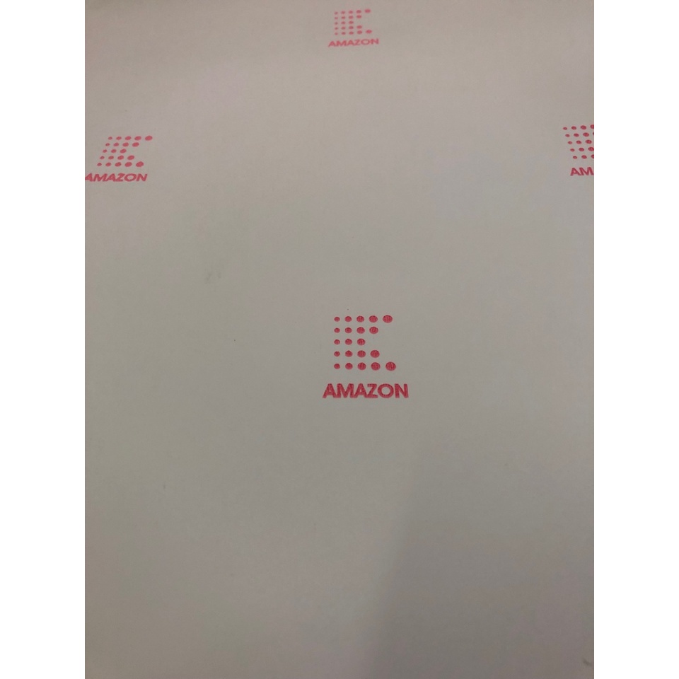 Decal nhựa trong Amazon (100 tờ A3)
