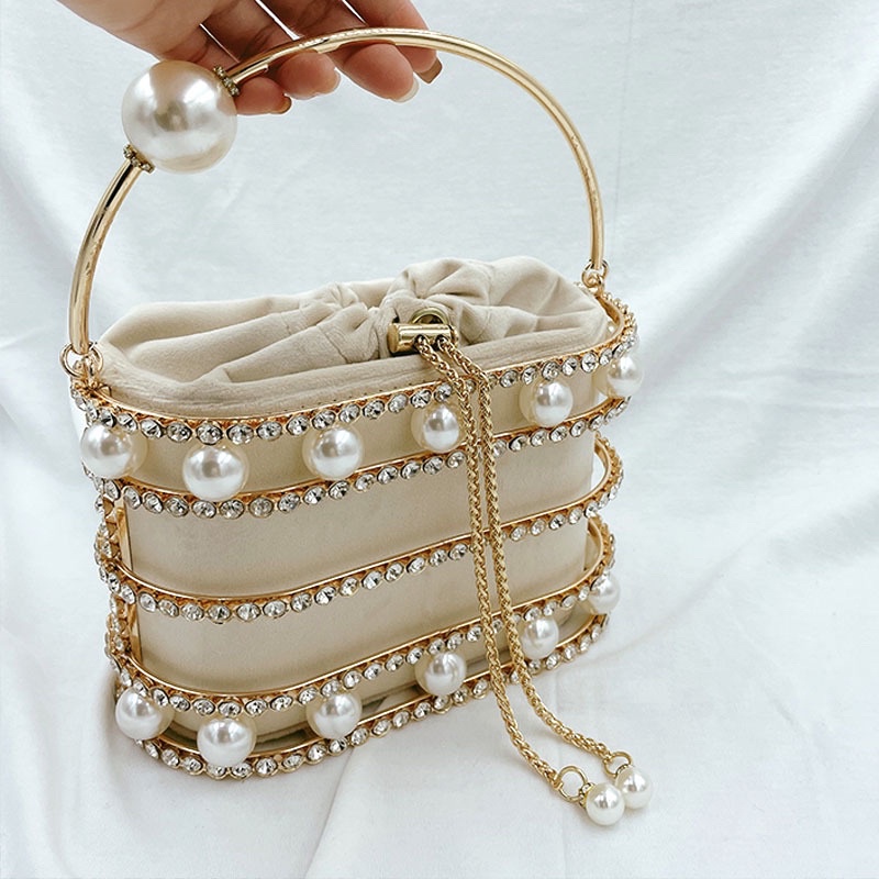 LILLY’S CHOICE  - Túi xách lồng chim ngọc Holli diện cùng áo dài Tết hoặc đi tiệc