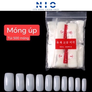 Túi 500 móng úp ( PHOM THƯỜNG - mầu đục )