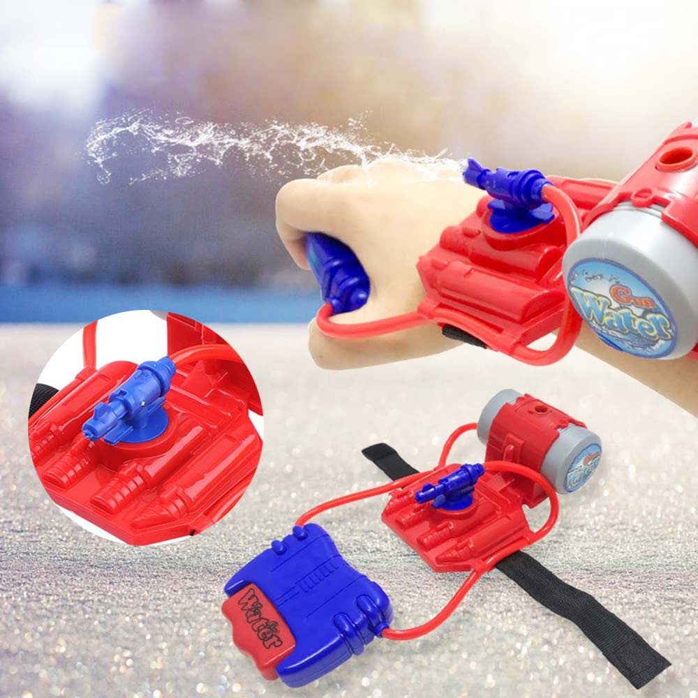 Spiderman wrist water gun shooting swimming pool beach outdoor game shooter summer children water toys