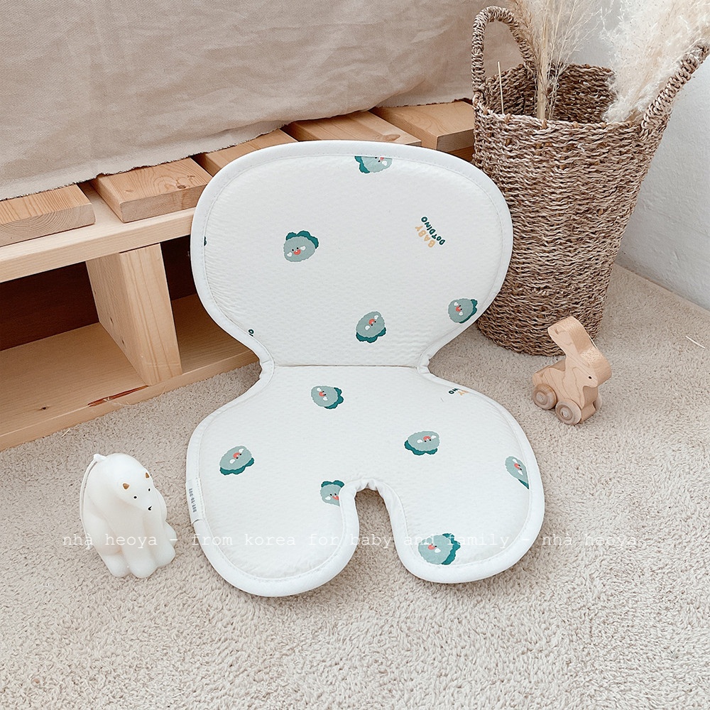 LÓT GHẾ ĂN DẶM CHO BÉ DOTTODOT MALOLOTTE  AIR MESH THOÁNG KHÍ