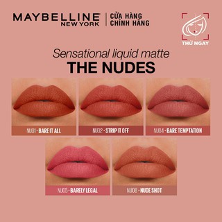 Son Kem Lì Nhẹ Môi Maybelline New York Sensational Liquid Matte 7ml