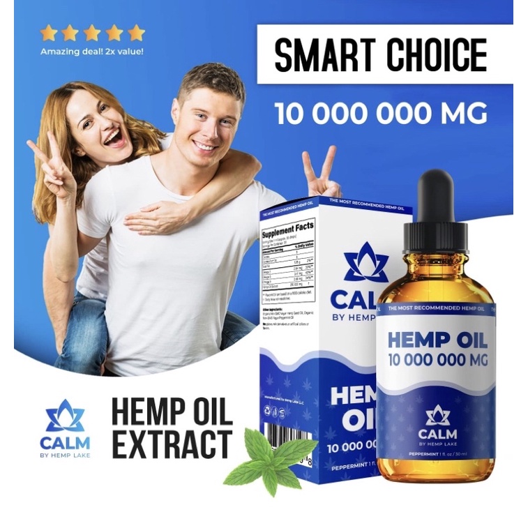 Dầu hạt gai dầu hữu cơ nguyên chất Hеmp Oil 10.000.000mg GummiMi 30ml USA