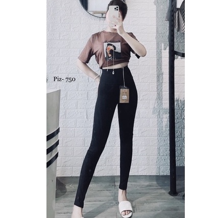 Quần Legging Hàn cao cấp/ cạp siêu cao/ gen bụng/ chất dày dặn  M750