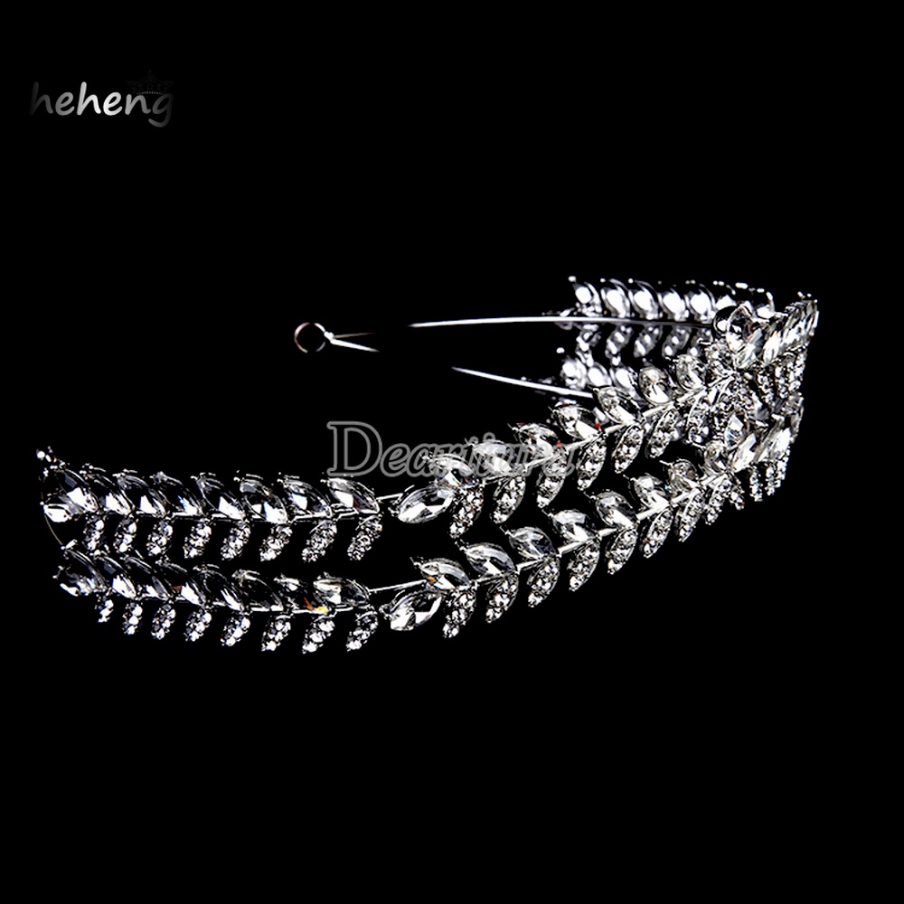 Vương Miện Đính Hạt Sang Trọng Cho Cô Dâu