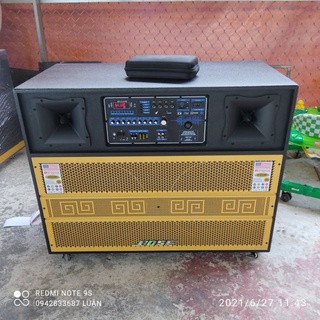 Loa Kéo 4 Tấc Đôi Reverb Công Suất Khủng Chống Hú