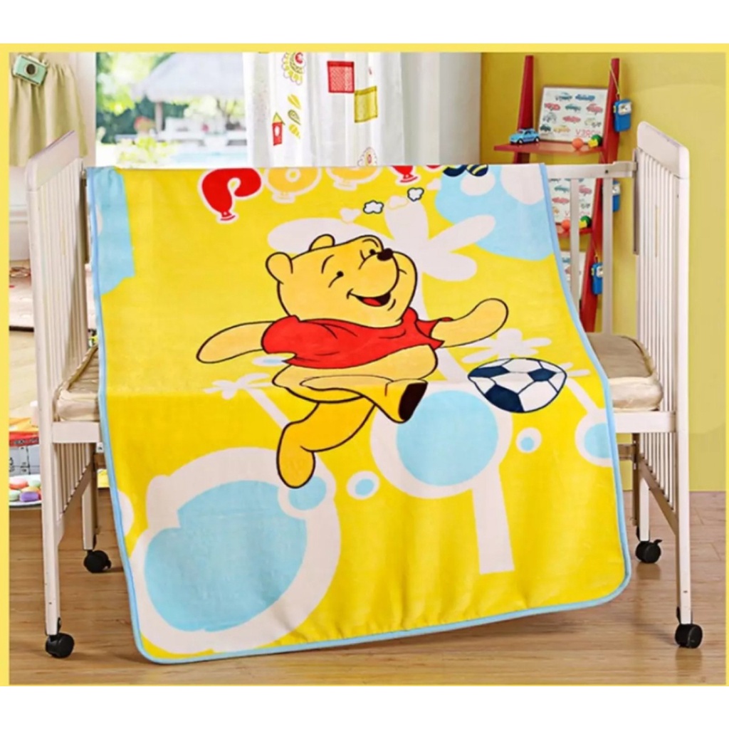 Chăn lông tuyết mềm mịn dễ thương cho bé (KT: 100x140cm)