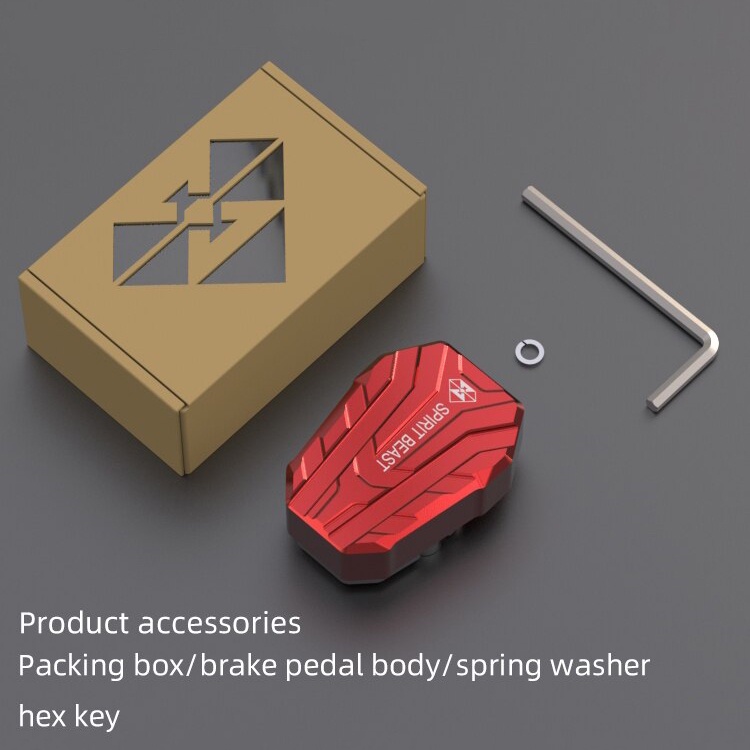 Bàn Đạp Phanh Chống Trượt Spirit Beast L29 Cho Winner, Winner X, Sonic, CBR150R, CB150R, CB300R...