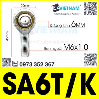 Vòng bi mắt trâu M6 6mm SA 6 T/K