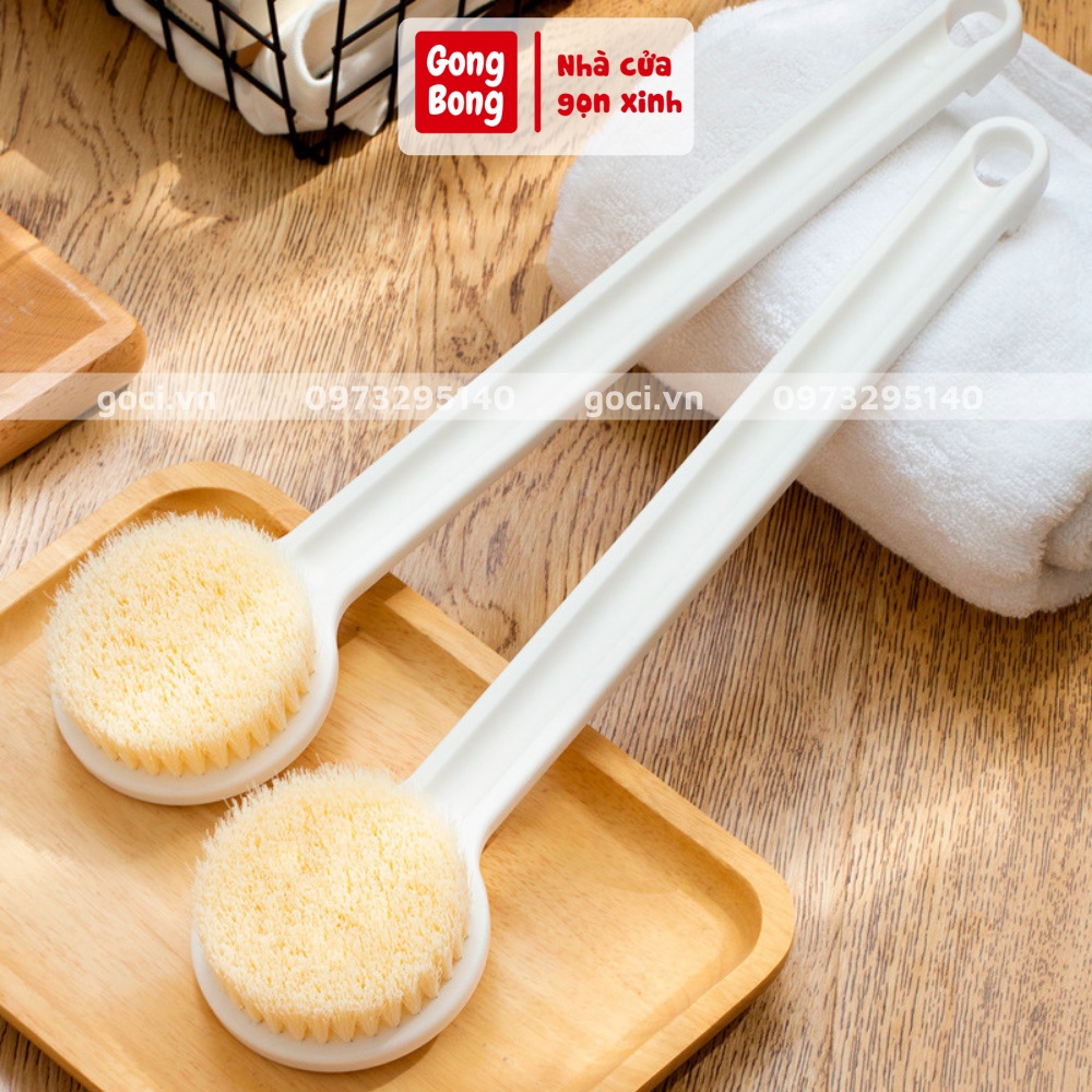 Bàn chải chà lưng cọ lưng Nhật tắm mềm mịn tẩy tế bảo chết của da tăng hiệu quả làm sạch dưỡng ẩm