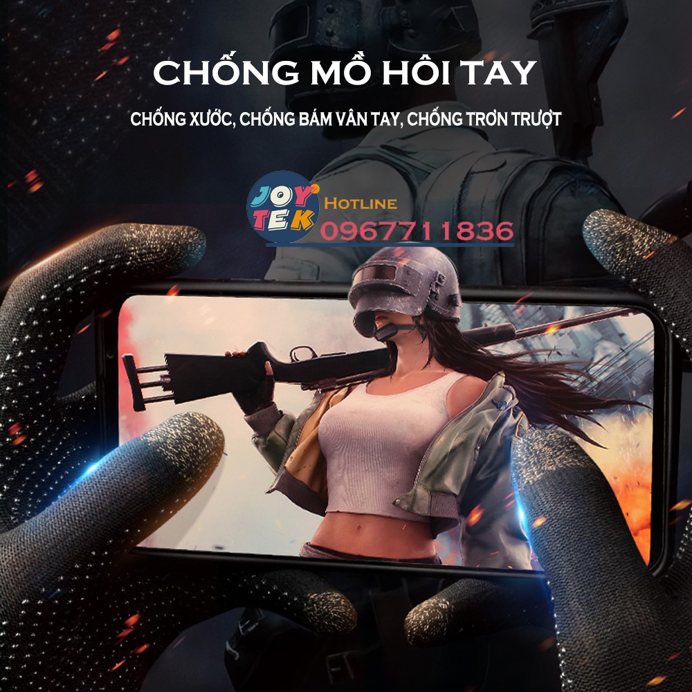 [NEW 2021] Bao tay chơi game chống mồ hôi Memo FS02 chơi game free fire liên quân pubg cod siêu nhạy