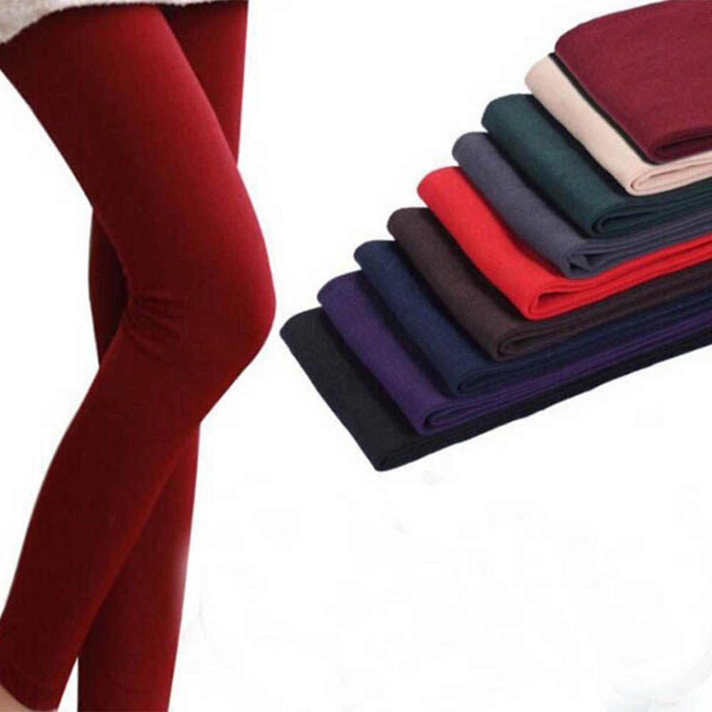 Quần Legging Dệt Kim Màu Sắc Thời Trang Thu Đông Cho Nữ