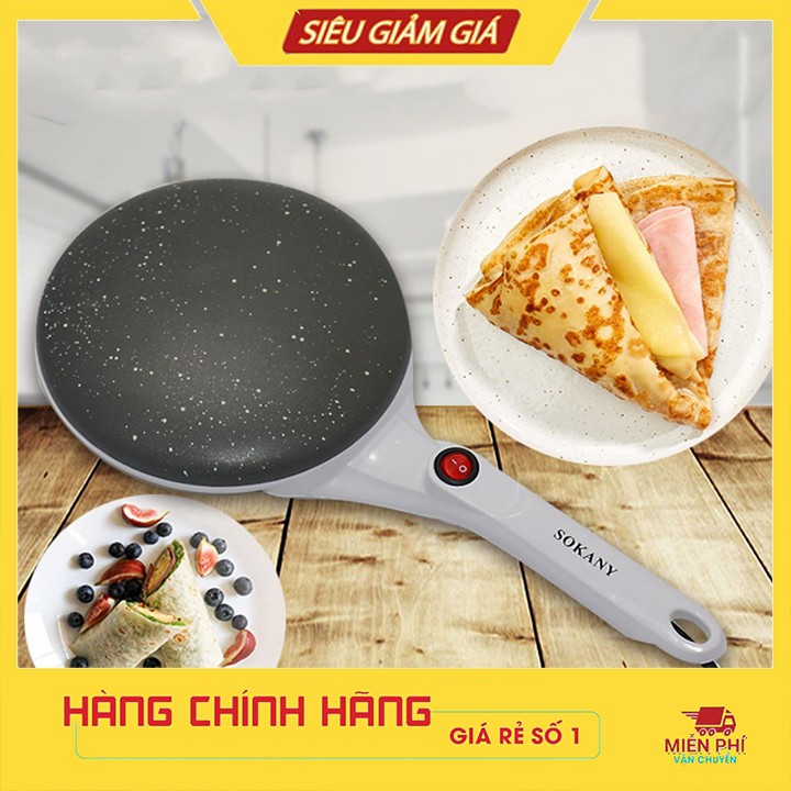 Chảo điện làm bánh tráng, bánh cuốn Sokany