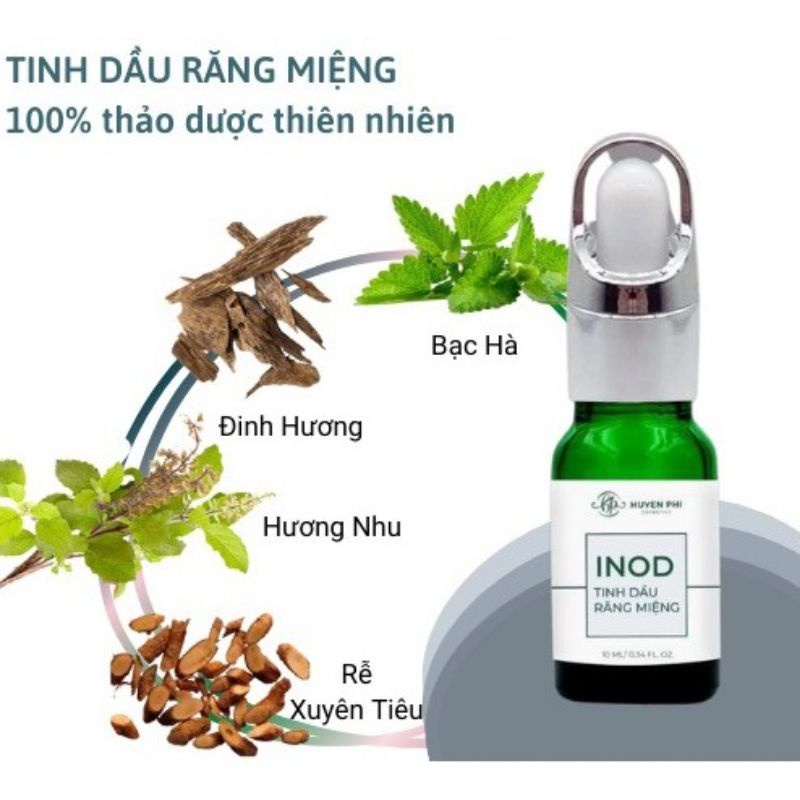 Tinh Dầu Răng Miệng INOD Huyền Phi -Hêt Hôi miệng, sâu răng viêm lợi Sau Lần Đầu Sử Dụng