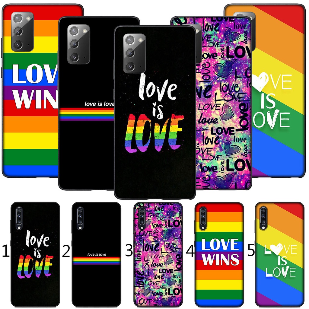 Ốp Điện Thoại Silicon Mềm Họa Tiết Cầu Vồng LGBT Cho OPPO Reno 5 4 3 Pro 2 Z F 2F 2Z F5 F17 Pro A93 A73 2020 Reno5 Reno4