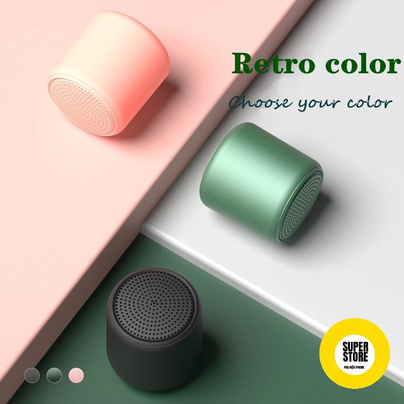 Loa mini - Loa Bluetooth Mini Cầm Tay Nhỏ Gọn Có Móc Treo Kết Nối Không Dây Nghe Nhạc - Âm Thanh Tuyệt Hay