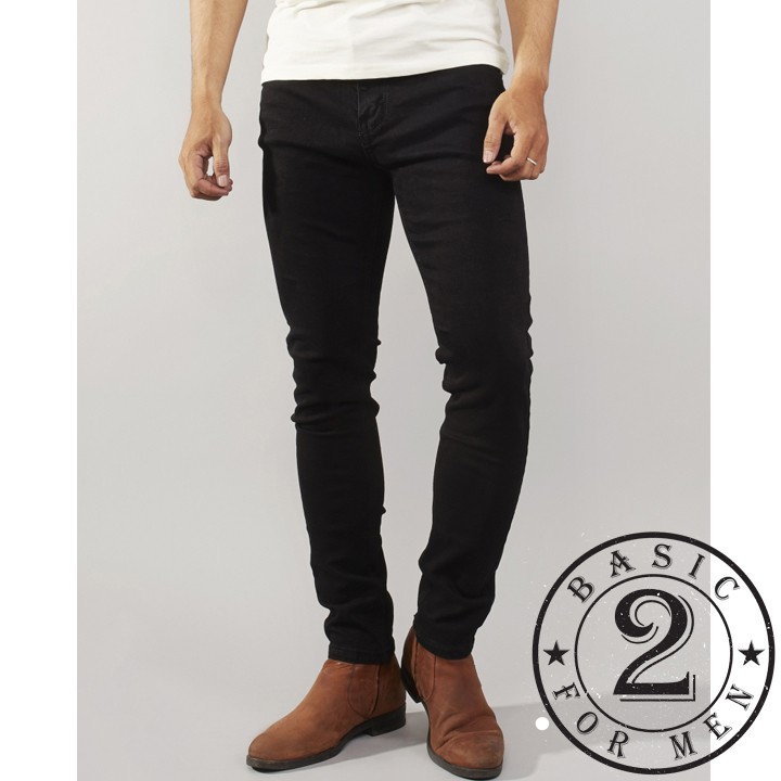 Quần Jean Nam Dáng Ôm Body Chất Vải Co Giãn Ống Côn Thời Trang | BigBuy360 - bigbuy360.vn