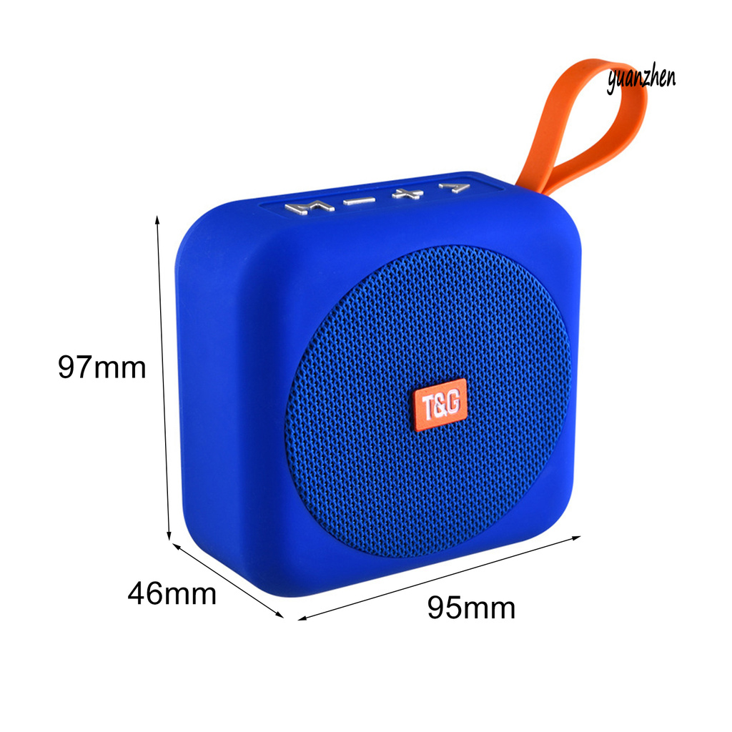 yuanzhen TG505 Portable Mini FM Radio Bluetooth Speaker USB TF Stereo Wireless Subwoofer for Outdoor