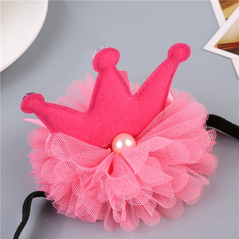 Băng đô cài tóc trẻ em bé gái dễ thương thiết kế 3D vương miện lấp lánh HOT, băng đô phụ kiện tóc cho bé gái