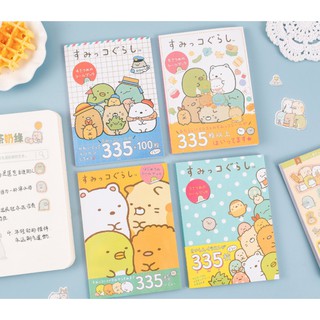 Set 335 Hình Dán Trang Trí Sổ Tay Kiểu Dáng Xinh Xắn Tiện Dụng