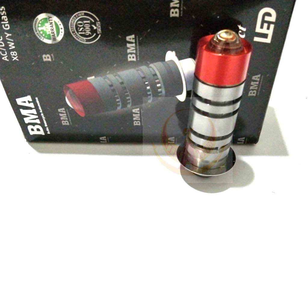 Đèn Pha Led Bi Cầu 2 Mầu Chân Đèn M5 Hoặc T19