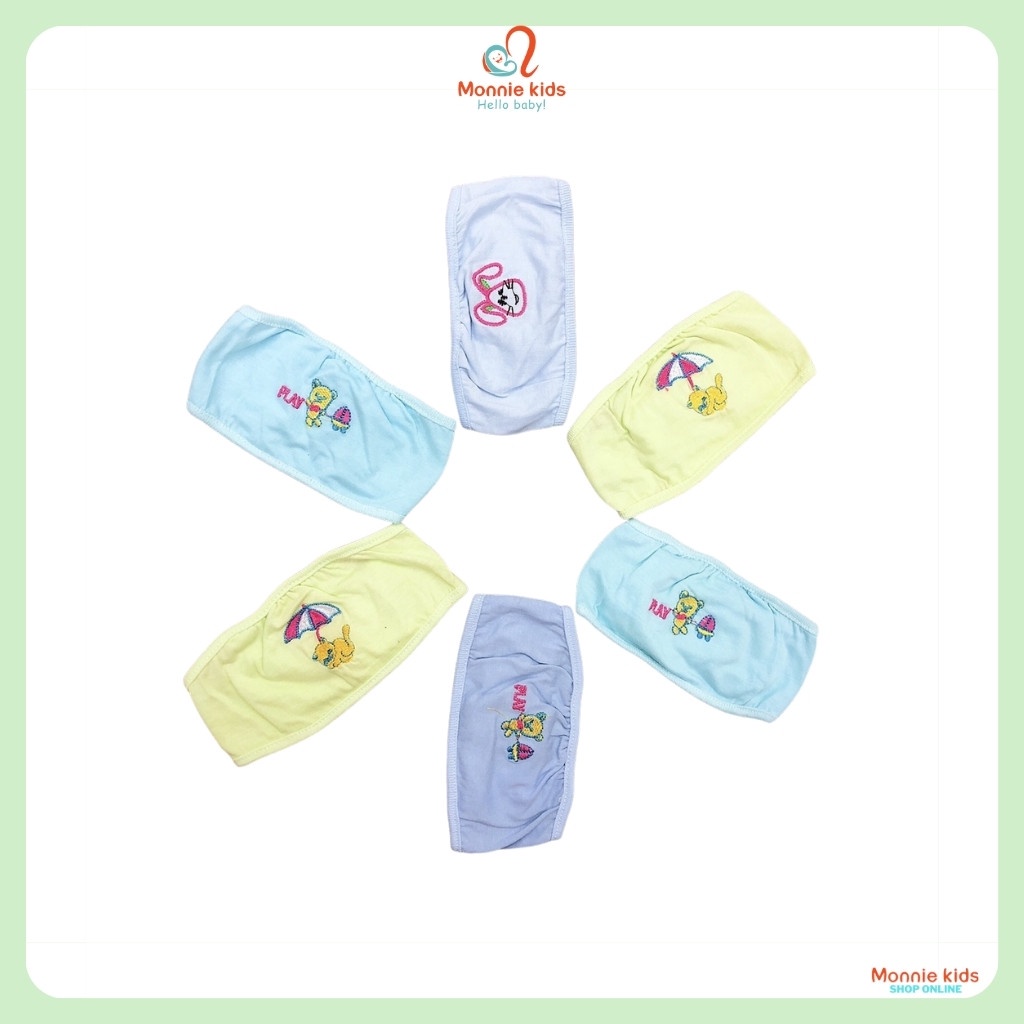 Mũ che thóp cho bé sơ sinh, che thóp em bé 100% cotton mềm mại - Monnie kids