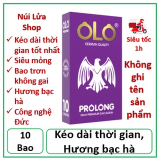 BAO CAO SU OLO PROLONG SIÊU MỎNG CHỐNG XUẤT TINH SỚM - 10 cái