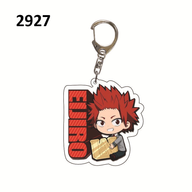 My Hero Giới Học Thuật Móc Chìa Khóa Midoriya Izuku Bakugou Katsuki Todoroki Shoto Anime Nhật Bản Lưu Niệm Móc Khóa Túi Acrylic Mặt Dây Chuyền Vòng Chìa Khóa