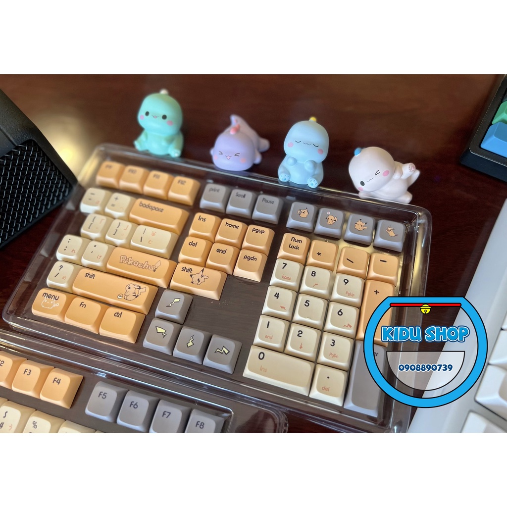 Bộ Keycap Pikachu Pokemon cho bàn phím cơ