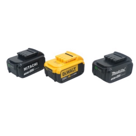Pin Máy Siết Bulong, Máy Khoan Pin DeWalt - HITACHI - MAKITA 10CELL Hàng Cao Cấp Pin Tốt