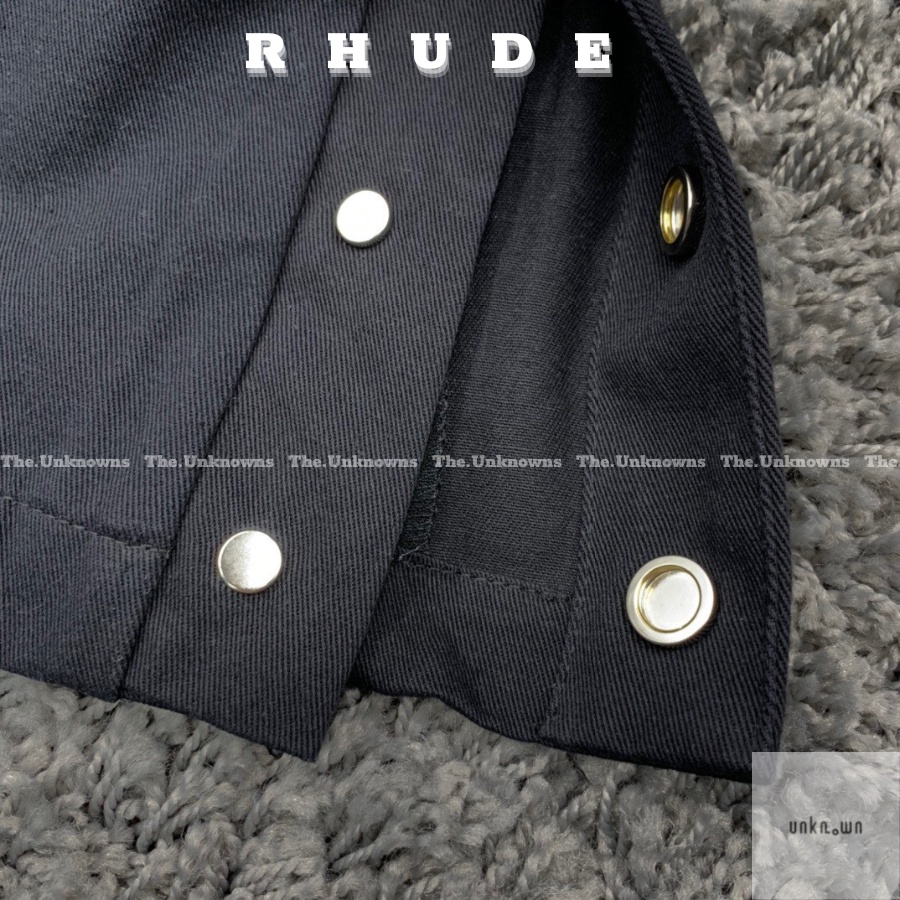 [BEST Quaility]-Quần Snap R.HUDE CLASSIC RHOSE CARGO PANTS BLACK,Quần cargo pants ống suông cao cấp full túi tag