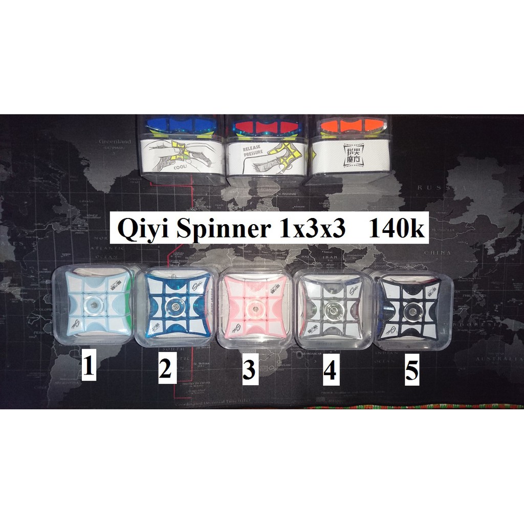 Biến thể Rubik. Fidget Spiner 1x3x3 Qiyi