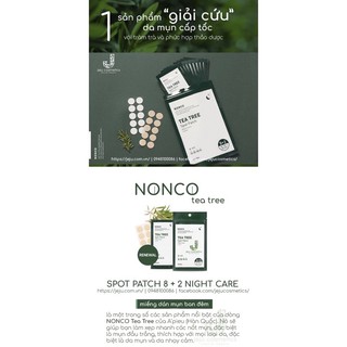 Miếng dán mụn A’pieu Nonco Tea Tree Spot Patch