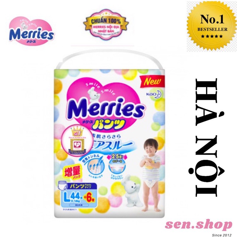 [Nội địa Nhật]Bỉm - Tã dán, quần Merries đủ size NB96/S88/M68/L58/M64/L50/XL44/XXL28