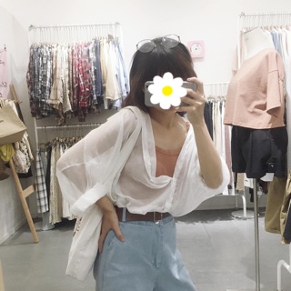 Sơ mi voan mỏng