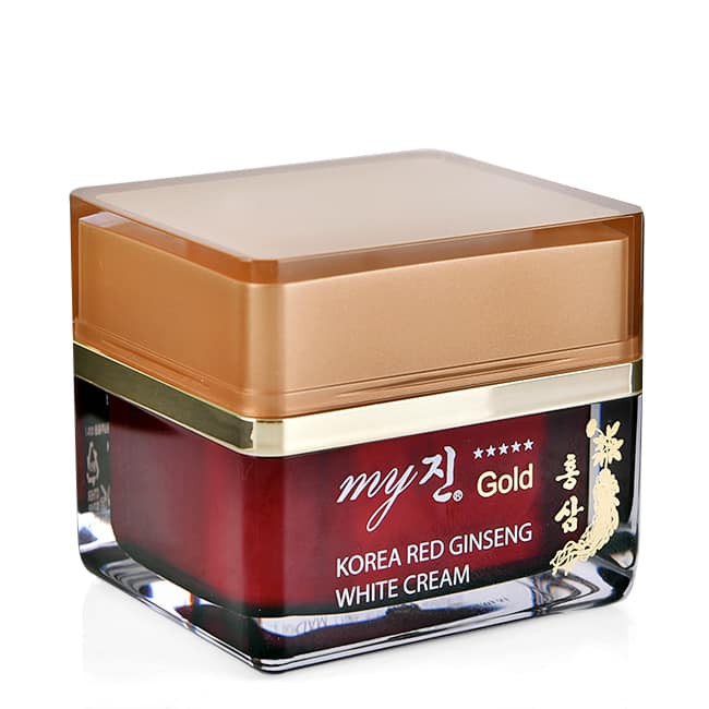 KEM HỒNG SÂM HÀN QUỐC MY GOLD KOREA RED GINSENG WHITE CREAM