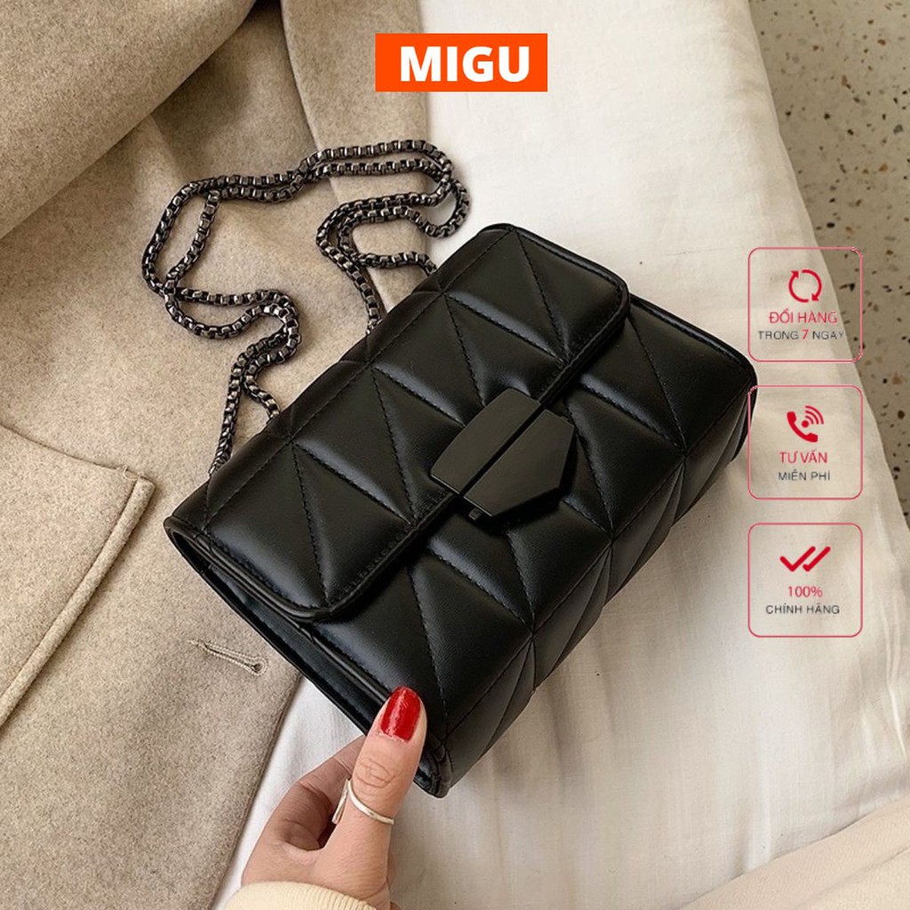 Túi Trần Trám MIGU.VN Túi Đeo Chéo Sang Trọng Nữ Tính