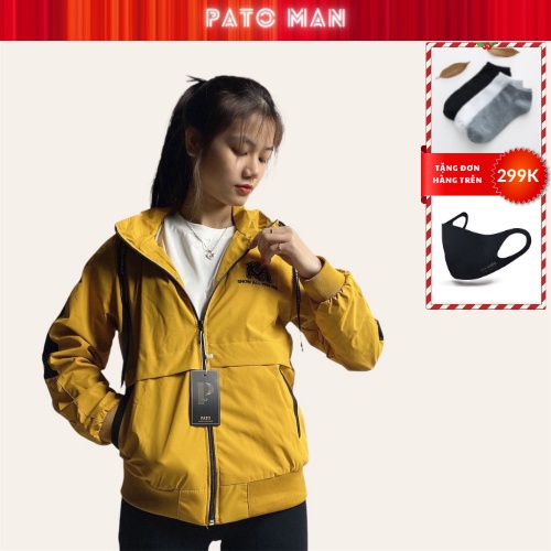 Áo gió nữ 2 lớp lót lông logo R/A hàng cao cấp, chống nắng chống bụi không phai màu (ảnh shop tự chụp)