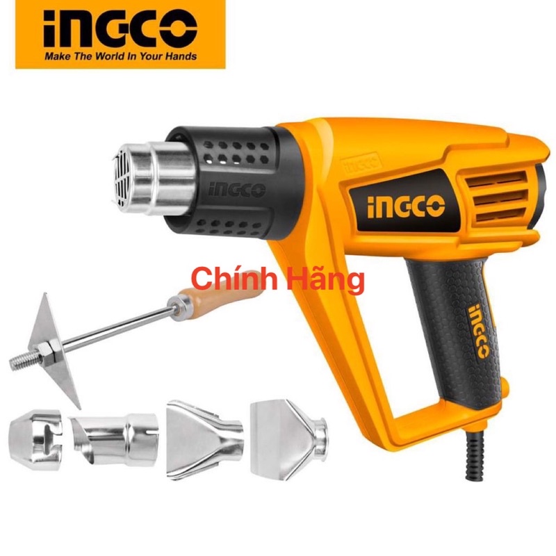 INGCO Máy thổi nhiệt 2000w HG20008 (Cam kết Chính Hãng 100%)