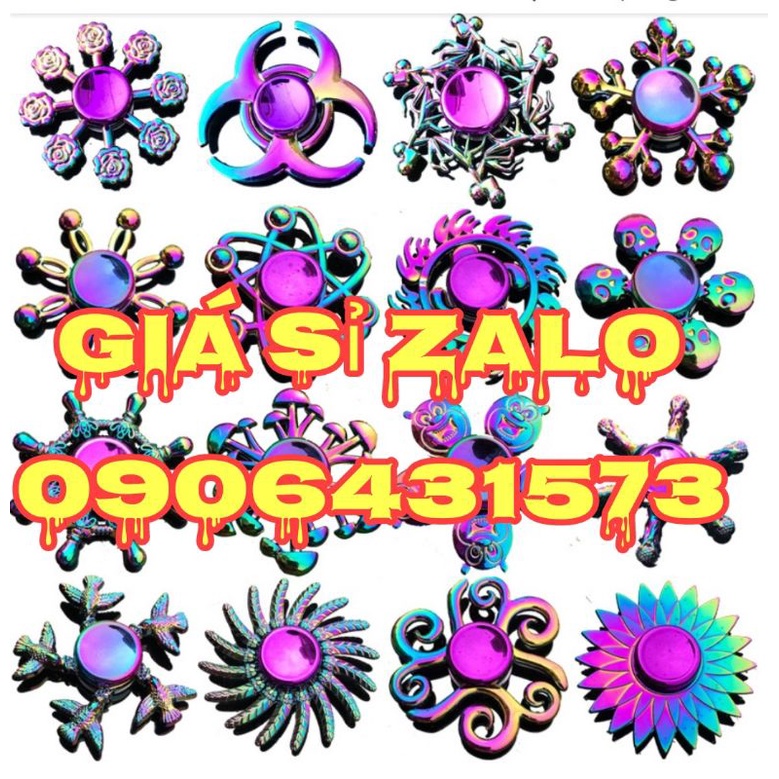 con quay spiner giảm căng thẳng stress kim loại .khách có thể chọn mẫu chat với shop nhé