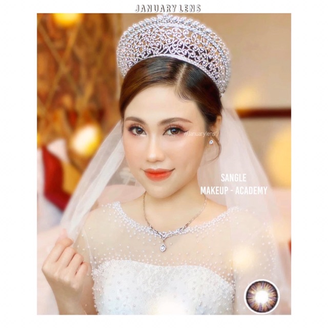 Lens Barbara brown (có độ cận)