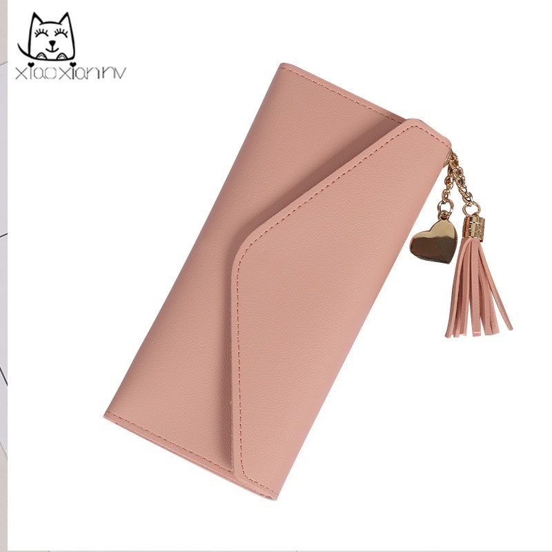 Ví Nữ Hình Trái Tim Đơn Giản Đa Năng Thời Trang